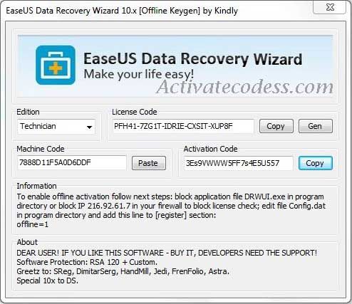 Easeus data recovery crack free download